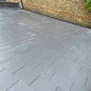 New man-made slate roof installed in Southfields, London
